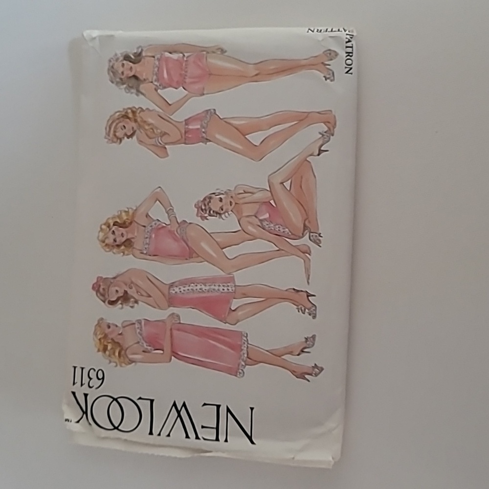 New Look intimates sewing pattern Sz 8-18